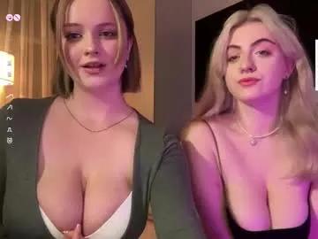 pleasant_fun — Goal: squeezing breasts under bra [211 left] Sophie and Vi #tease #bigboobs #cute #blonde #new