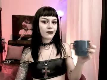 taste_of_grace — devour me <3 / 19 tk Lovense random patterns - 22 tk Lovense fav pattern/// #mistress #goth #joi #stockings #hairypussy